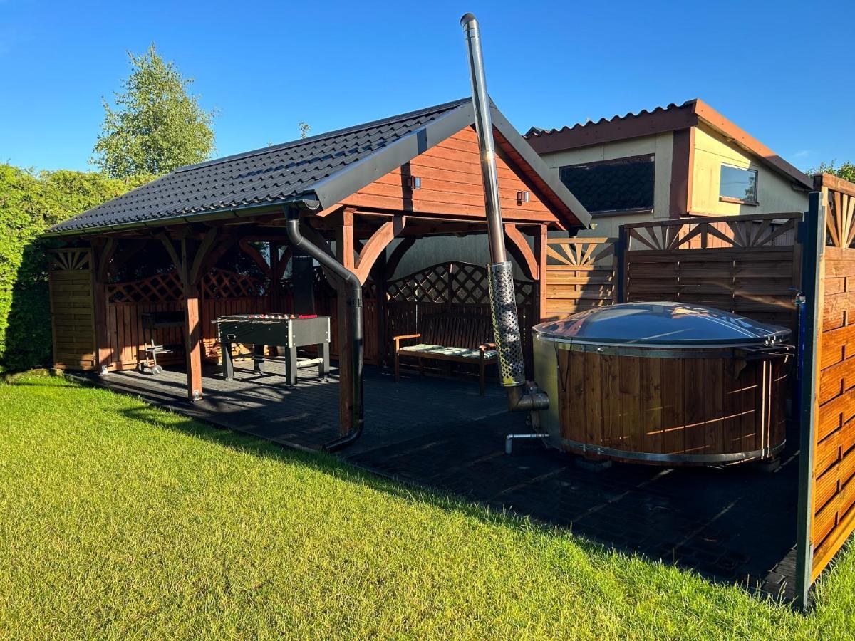 Domek Kaszuby Stezyca Z Bania I Sauna المظهر الخارجي الصورة